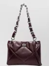Tory Burch Quilted Leather Shoulder Bag With Chain Strap