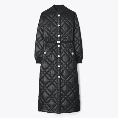 Tory Burch Quilted Loriner Jacket In Black