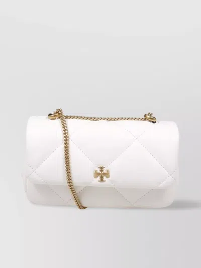 Tory Burch Quilted Mini Flap Bag With Chain Strap