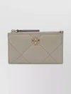 Tory Burch Quilted Purses And Card Holders Collection In Brown