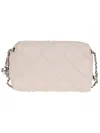 Tory Burch Quilted Shoulder Bag With Removable Chain Strap In Pink