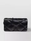 Tory Burch Quilted Shoulder Bags With Detachable Chain-link Strap