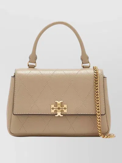 Tory Burch Quilted Top Handle Chain Wallet Mini
