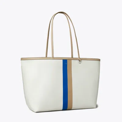 Tory Burch Racer Tote In White