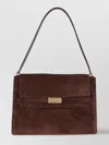 Tory Burch Radziwill Large Shoulder Bag Suede Finish