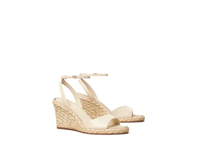 Tory Burch Raffia Sandal Wedge 80mm In Multi