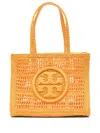 Tory Burch Raffia Tote With Straw Design