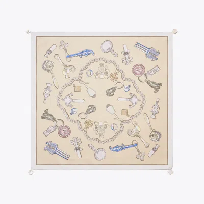 Tory Burch Rattles Neckerchief In Brown