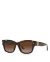 Tory Burch Woman Sunglass Ty7167u In Tortoise/brown Gradient