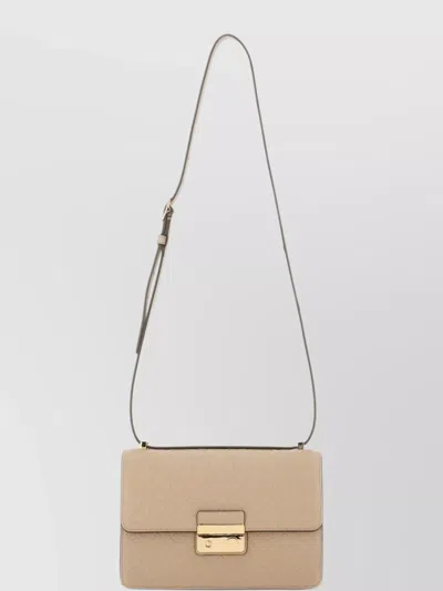Tory Burch Rectangular Shoulder Bag Adjustable Strap In White