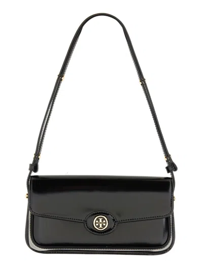 Tory Burch Black Leather Shoulder Bag