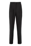 Tory Burch Regular Fit Trousers In Black