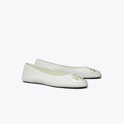 Tory Burch Reva Ballet In White