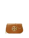 Tory Burch Reva Clutch Tiger's Eye In Brown