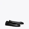 Tory Burch Reva Travel Ballet Flat In Black
