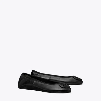 Tory Burch Reva Travel Ballet In Black
