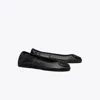 Tory Burch Reva Travel Ballet Flat In Black