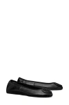 Tory Burch Reva Travel Ballet Flat In Black
