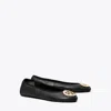 Tory Burch Reva Travel Ballet In Multi