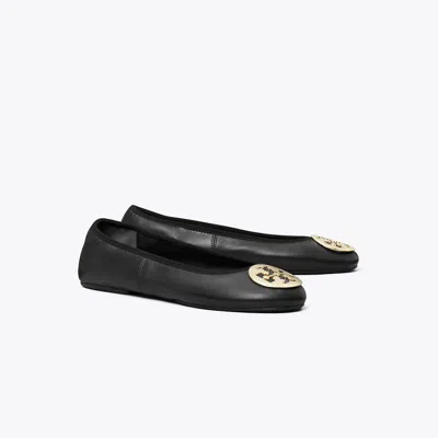 Tory Burch Reva Travel Ballet In Black
