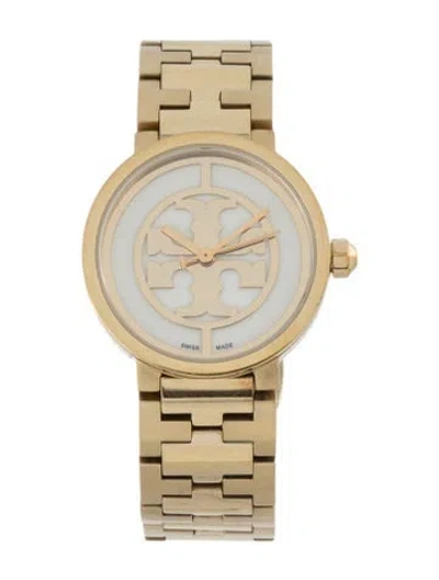 Pre-owned Tory Burch Reva Watch, 28mm In Multicolor