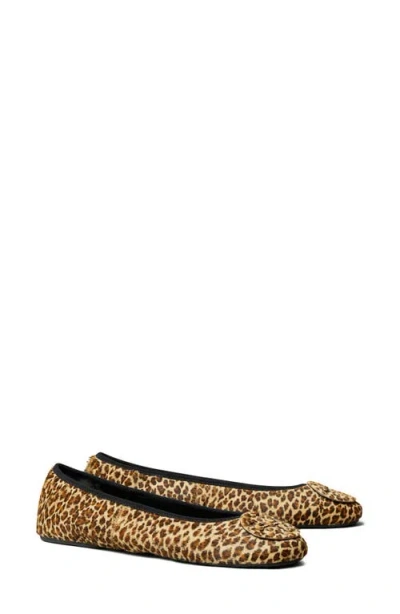 Tory Burch Reval Travel Genuine Calf Hair Ballet Flat In Multi