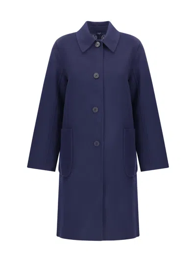 TORY BURCH REVERSIBLE DOUBLE-FACE WOOL COAT