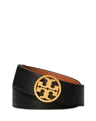 Tory Burch 1" Miller Reversible Belt In Brown