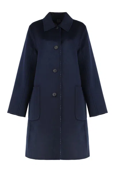 TORY BURCH TORY BURCH REVERSIBLE WOOL COAT