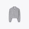 Tory Burch Reversible Wool Jacket In Back Side T Monogram Jacquard Combo B