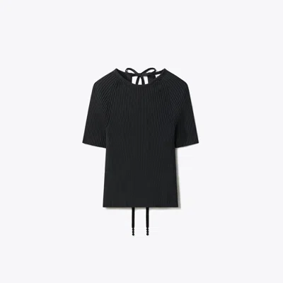 Tory Burch Ribbed Cotton Pullover