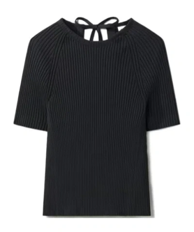 TORY BURCH TORY BURCH RIBBED SLIM FIT SWEATER