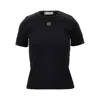 Tory Burch Ribbed T-shirt With Double T Detail