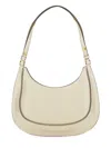 TORY BURCH TORY BURCH ROBINSON BRUSHED LEATHER CRESCENT BAG