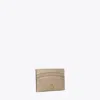 Tory Burch Robinson Card Case In Gray