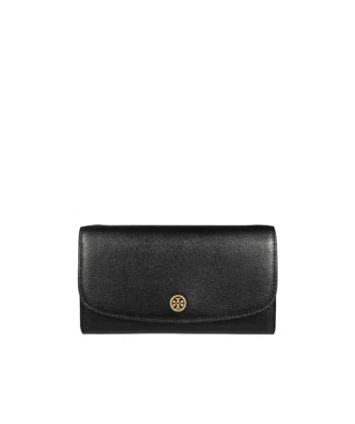 Tory Burch Robinson Chain Mini Bag In Black