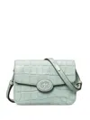 Tory Burch Robinson Convertible Cross Body Bag In Blue