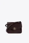 Tory Burch Robinson Shoulder Bag In Bordeaux