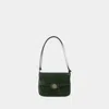 Tory Burch Robinson Convertible Shoulder Bag -  - Leather  - Green In Green