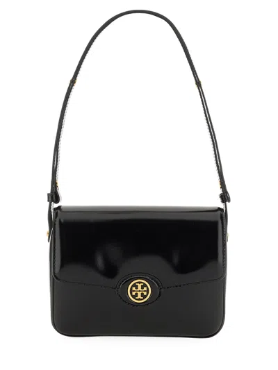 Tory Burch Robinson Shoulder Bag In Nero