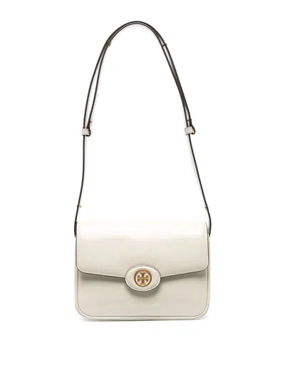 TORY BURCH ROBINSON CONVERTIBLE SHOULDER STRAP WITH LOGO