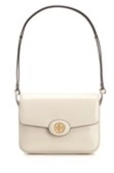 Tory Burch Robinson Handbags White