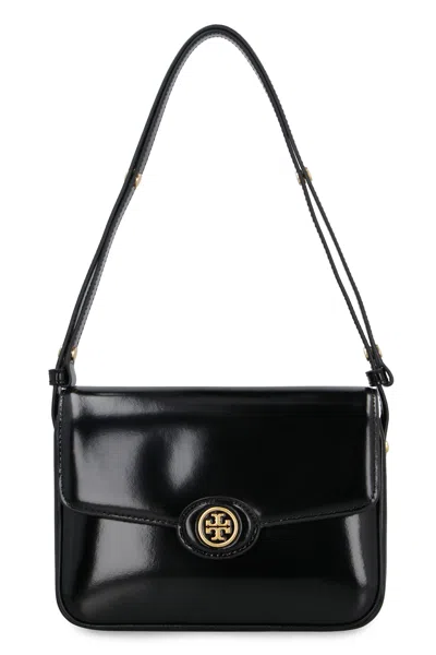 Tory Burch Robinson Hobo Bag In Black