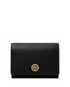 Tory Burch Robinson Leather Business Card Case