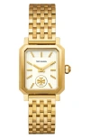Tory Burch Robinson Mesh Bracelet Watch, 27mm X 29mm In Multi