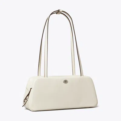Tory Burch Robinson Satchel In White