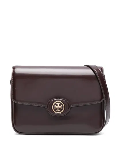 Tory Burch Robinson Shoulder Bag In 616 - Tempranillo