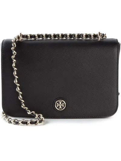 Tory Burch 'robinson' Shoulder Bag In Black