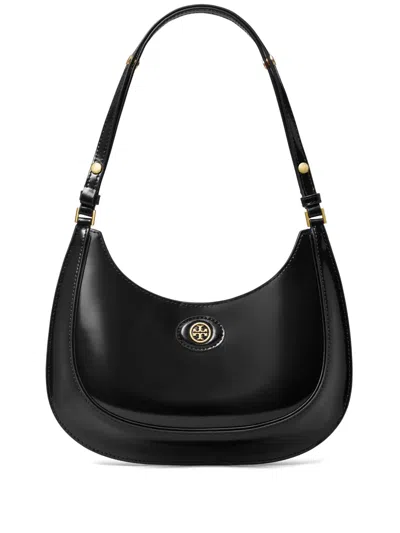 Tory Burch Robinson Shoulder Bag In Black