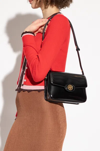 Tory Burch ‘robinson' Shoulder Bag In Black